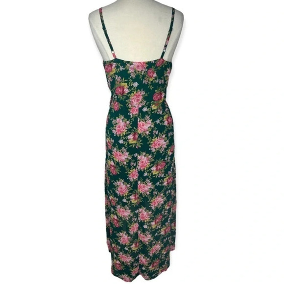 Lily Rose Juniors' Plus Size Lily Rose High-Low Floral Midi Dress size XXL - Picture 6 of 11